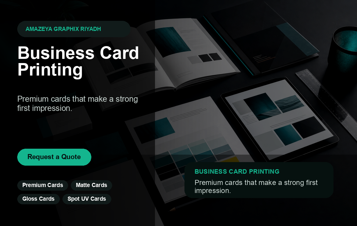 Business Card Printing Riyadh | Visiting Cards & Card Maker