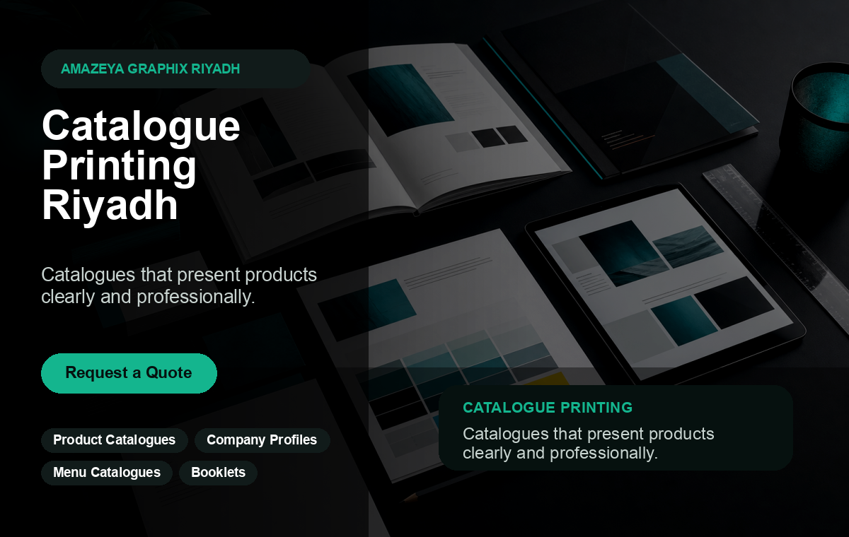 Catalogue Printing Riyadh | Product Catalogues & Booklets