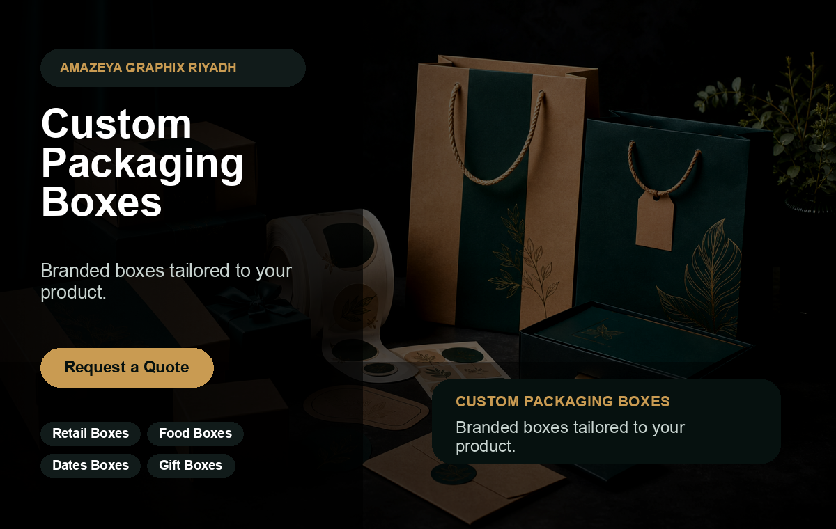 Custom Packaging Boxes Riyadh | Printed Retail & Gift Boxes
