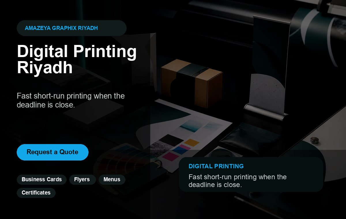 Digital Printing Riyadh | Fast Same-Day Print Services